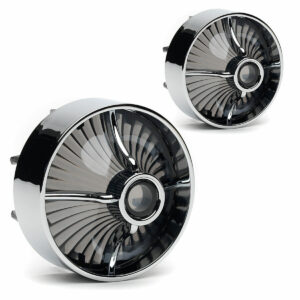 Big Smoked Turbine Kit (Chrome Bezel)
